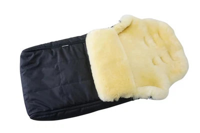 Sheepskin Baby Footmuff l Genuine Medical Grade Bunting Bag l  US - Image 1 of 4