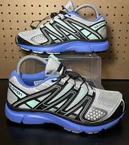 Salomon X Mission 2 Damen Größe 6,5 Wandern Trail Laufschuhe Grau Blau 369486 - Bild 1 von 7