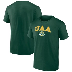Men's Green Alaska Anchorage Seawolves Campus T-Shirt - Picture 1 of 3
