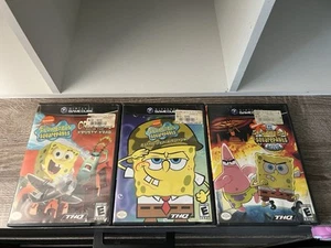 GameCube SpongeBob Lot Battle, Movie, Creature From Kristy Crab TESTED - Picture 1 of 5