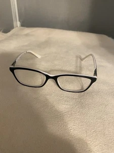 Original Ralph Lauren Rx RA7044-1139 Brille Brillengestell Schwarz/Weiß 52mm #9 - Bild 1 von 4