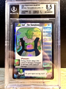 DBZ CCG DRAGON BALL Z NAIL THE NAMEKIAN LV1 #96 RARE FOIL BGS 8.5 NM-MT+ SCORE - Picture 1 of 2