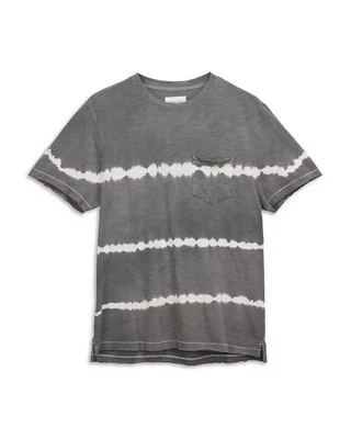 Sovereign Code Men's Palmetto Tie Dyed Cotton Pocket Tee in Charcoal-Medium - Image 1 of 4