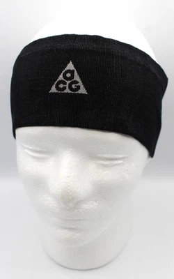 Nike ACG UV Lightweight Seamless Headband Adult OSFM Black/Summit White - Image 1 of 4