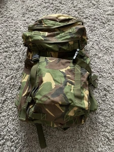 British Army NI 30 litre Patrol Pack Rucksack DPM Camo SIDE POCKETS REMOVED - Picture 1 of 4