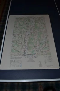 Mapa topográfico del ejército de 1940 New Berlin North, New York NY Hoja 5969 III NE - Imagen 1 de 1