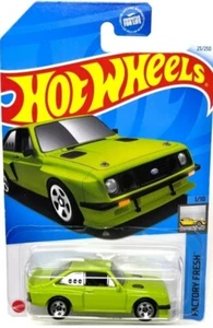 Hotwheels Green 1974 Ford Escort RS2000 MK1 Factory Fresh 1/64 S Gauge Diorama - Picture 1 of 6