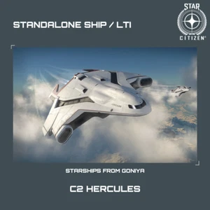 STAR CITIZEN - CRUSADER C2 HERCULES - LTI - CCU'd - (Lifetime Insurance) - Picture 1 of 1