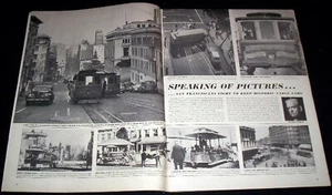SAN FRANCISCO 1947 KAMPF UM DIE RETTUNG VON KABELBAHNEN BILDER BÜRGERMEISTER ROGER LAPHAM - Bild 1 von 1