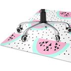 Watermelons And Dots Non-Slip Home Office Mat Pad Floor Protector 140x100