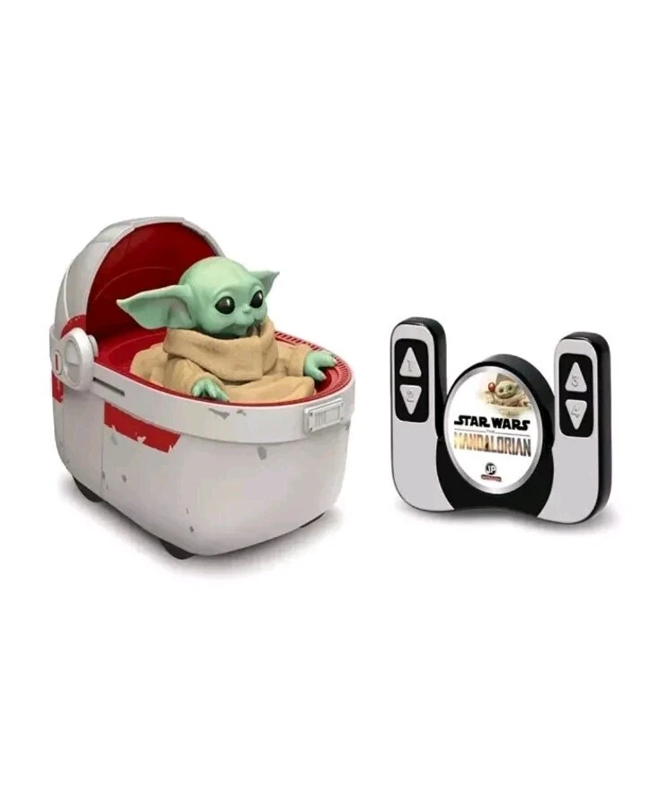 Grogu and Hover Pram 2.4 GHz Radio Control Star Wars The Mandalorian *Open Box* - Image 1 of 1