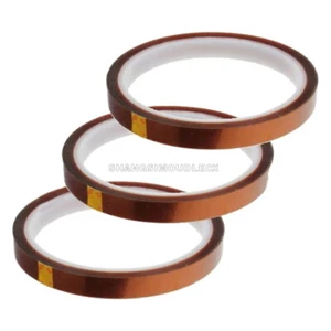 10mm 100ft Kapton Tape BGA High Temperature Heat Resistant Polyimide Gold NEW - Bild 1 von 4