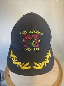 Gorra USS JUNEAU, LPD 10 WINSTON CHURCHILL, LAKE ERIE Y NAVY - Imagen 1 de 8