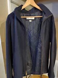 J crew felpa con cappuccio zip maglione giacca lana taglia small - Foto 1 di 8