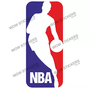 NBA sticker Basketball car window Van scooter man cave truck laptop decal - Picture 1 of 1