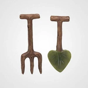 Vivid Arts Miniature World Leaf Garden Tools Ornaments (Pack of 2) - Picture 1 of 1