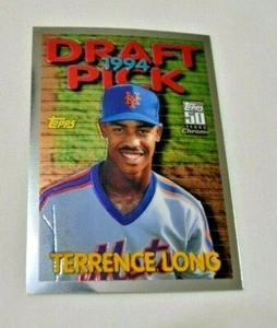 2001 Topps Chrome - Terrence Long 1B Mets 33T Topps Chrome Reprint 41 of 45 - Bild 1 von 4