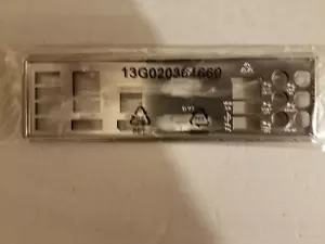 Asus P8Z68-V PRO I/O Shield Backplate - Bild 1 von 1