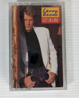 Larry Boone-Get In Line, Cassette Tape sealed new - Image 1 of 3
