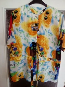 DAMEN BLUSENJACKE , Gr. 40 , BUNT zum vorne BINDEN , SIEHE FOTOs , LESEN !!! . - Bild 1 von 2
