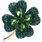 Safety Pin for Clothes Jewelry Women Green Decorations Brooch Miss