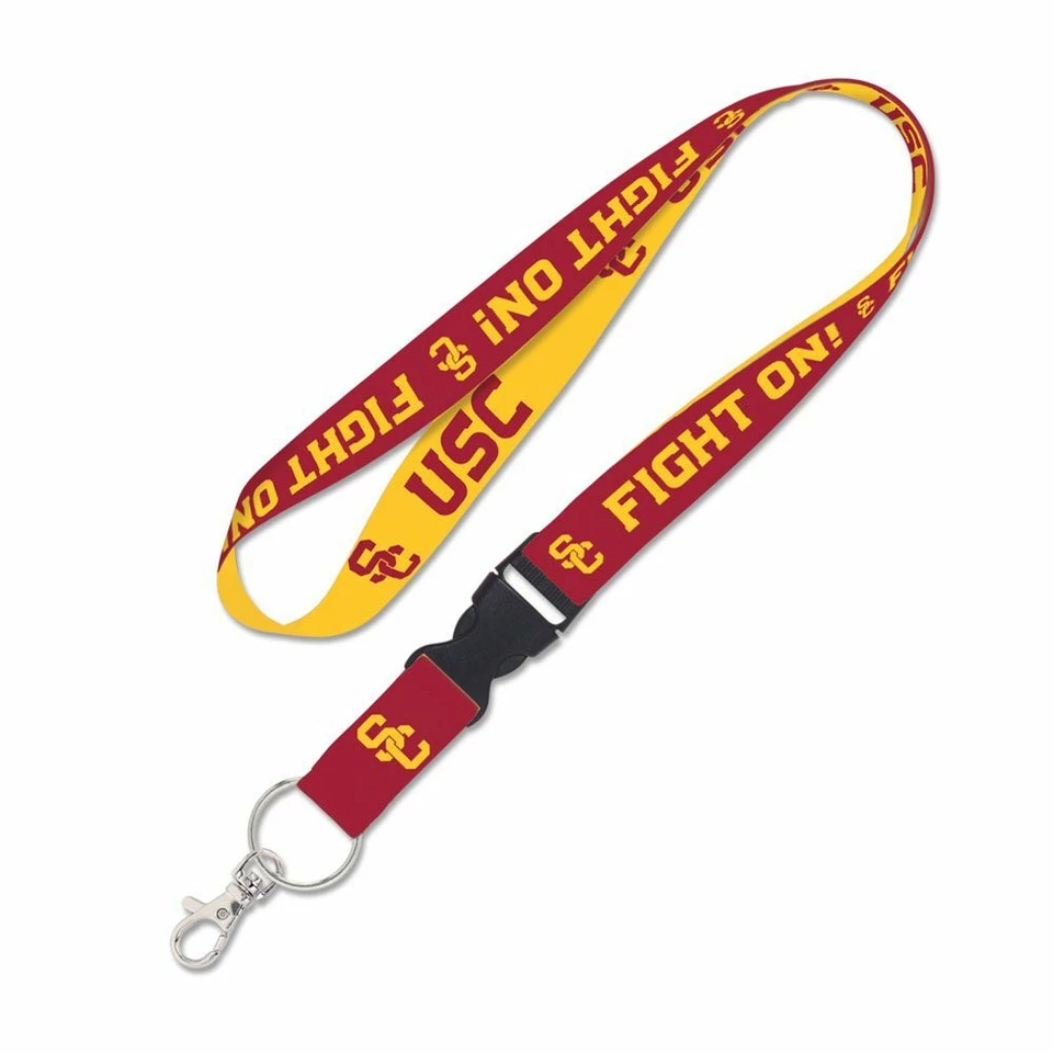 USC TROJANS FIGHT ON! LANYARD DETACHABLE BUCKLE NEW WINCRAFT 👀 - Image 1 of 1