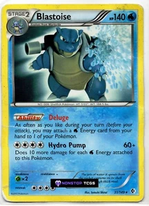 Blastoise 31/149 Pokemon TCG Black & White Boundaries Crossed Regular Non-Holo - Picture 1 of 3