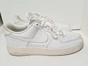 NIKE AIR FORCE 1 LOW '07 TRIPLE WHITE #315122-111 SHOES MEN SIZE 13. - Picture 1 of 10