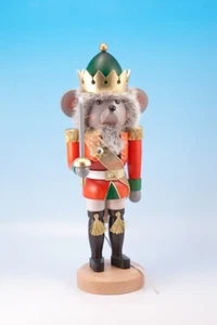 Nuevo en Caja - Ulbricht Rey Ratón Tradicional - Cascanueces Alemán 32-534 - Imagen 1 de 1