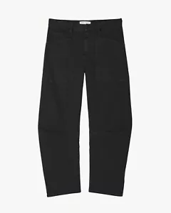 Nili Lotan Shon Hose 00 Carbon 375 $ Neu mit Etikett Bowleg Carpenter - Bild 1 von 8