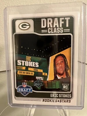 2021 Panini Rookies & Stars Eric Stokes RC Draft Class Insert DC-18 - Image 1 of 2