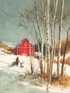 Coming Home, Ray Hendershot, Art Print Poster 14" x 11" 3279 - Picture 1 of 1