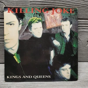 KILLING JOKE Kings And Queens vinyl 7'single 1985 EG Music Ltd EGO 21 UK - Picture 1 of 13