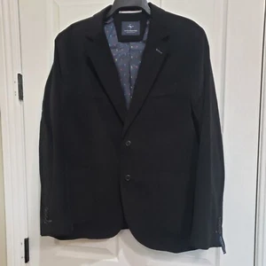 TAILORBYRD Men's Black Velvet blazer - Size 42 42R Regular NWOT Stretch Fabric - Picture 1 of 11