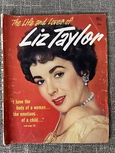 Life and Loves of Liz Taylor Magazine 1952 Stories Photos Family - Imagen 1 de 13