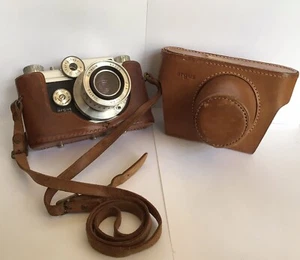Argus C-44 50mm Camera With Brown Leather Case - Photo 1 sur 11