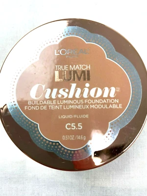 L'oreal True Match Lumi Cushion Foundation C5.5 Natural Tan - Image 1 of 4