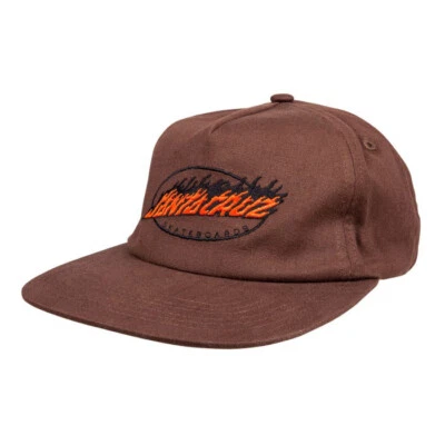 SANTA CRUZ - Oval Flame Dot Cap - Skateboard Hat, Skate Cap - image 1 of 2