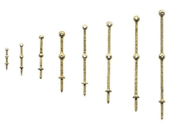 Krick 63052 Relingstütze 20mm 3 Durchzüge 10 Stück Beschlagteile für Modellboote - Bild 1 von 1