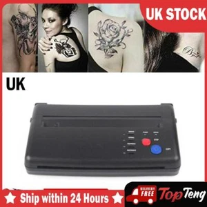 Black Tattoo Transfer Copier Printer Machine Thermal Stencil Paper Maker AZ - Picture 1 of 7