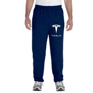 Tesla Motor Cyber Truck Elon Musk SpaceX Cybertruck Closed Bottom Sweatpants - Picture 1 of 12