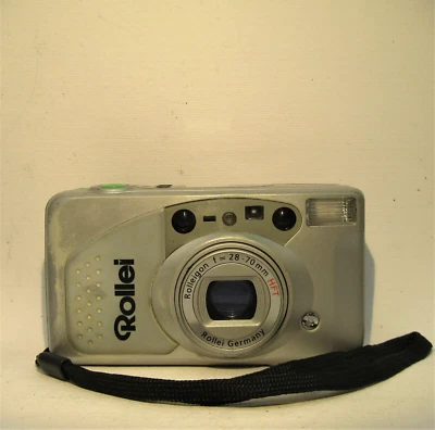 Rollei giro 70 WA Fotocamera Analogica Compatta Vintage AF Point & Shoot 28-70mm - Immagine 1 di 4