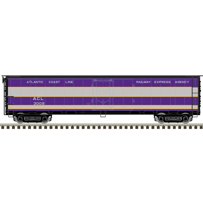 Atlas 20007639 HO Scale ACF REA Express Reefer Atlantic Coast Line Road # 3002 - Image 1 of 1