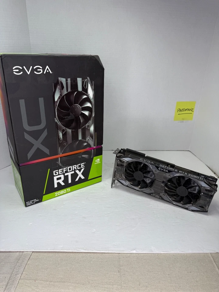 EVGA GeForce RTX 2080 Ti XC Gaming 11GB, Excelent, w/Box, Includes Test Results! - Image 1 of 4