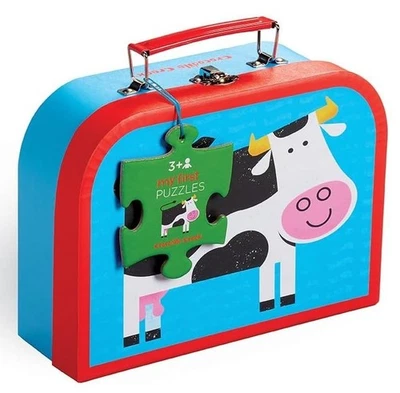 CROCODILE CREEK My First Puzzle Barnyard Kids Ages 3+ (Includes 3 puzzles) NEW - Image 1 of 4