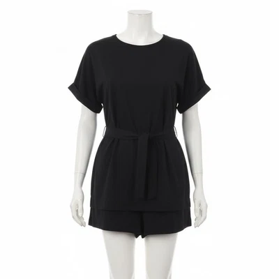 Victoria Beckham for Target 连衫裤黑色 L 腰带 腰部 极简主义 现代 — 第 1/4 张图片