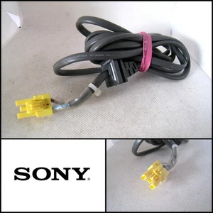 Genuine SONY VCR Player Yellow Power Cable Plug (1.2m) - Picture 1 of 1