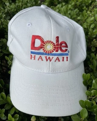 Dole Hawaii Baseball Cap By Fahrenheit 100% Cotton Adjustable Red Embroidery - Image 1 of 3