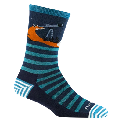 6037 Eclipse DARN TOUGH Crew Lightweight Womens Socks S M L MERINO Wool Animal - Image 1 of 4
