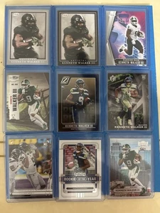 Kenneth Walker III RC Lote (16 Tarjetas) - Seattle Seahawks Rookie Mix NFL - Imagen 1 de 4